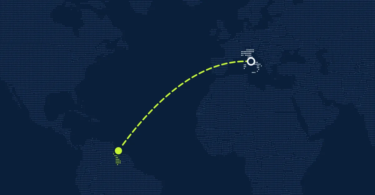 イタリア → ガイアナ