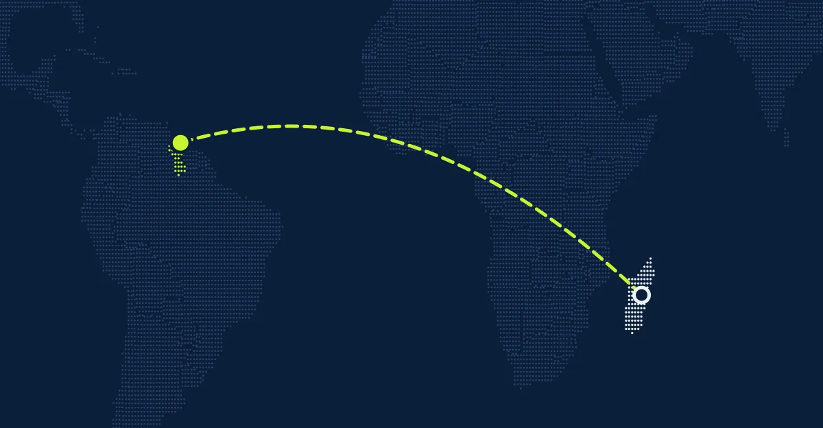 Madagascar → Guiana