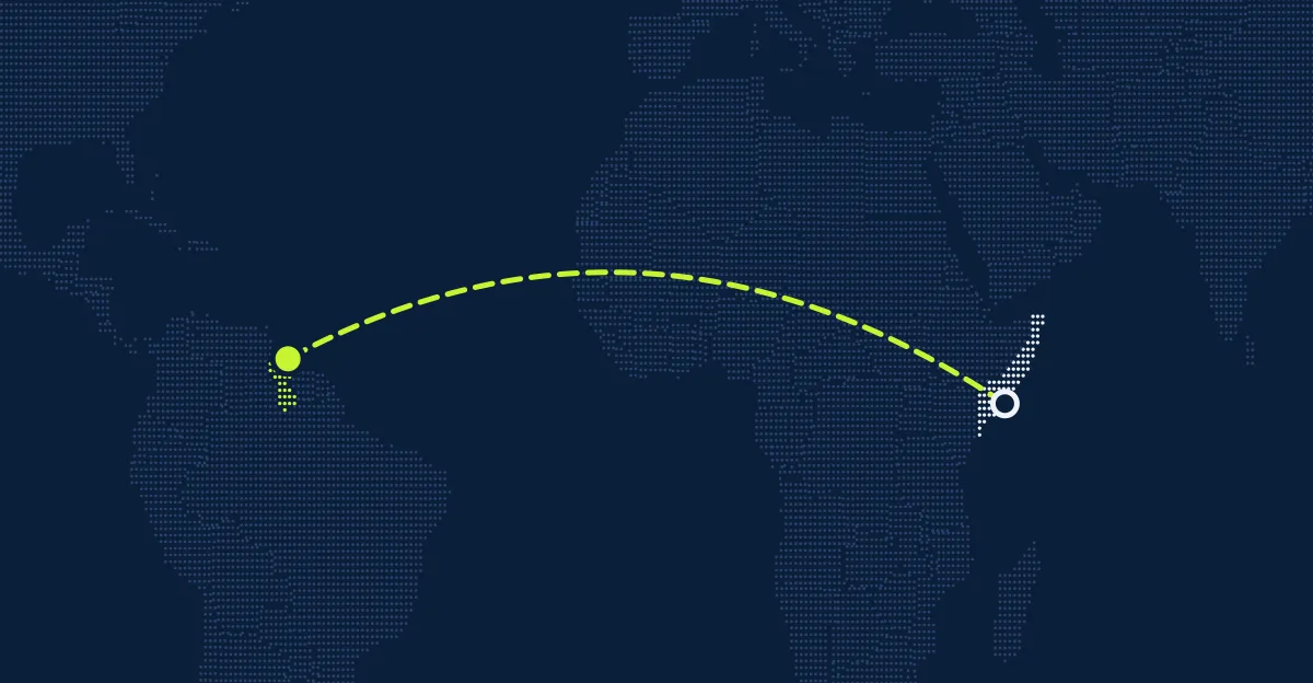 Somália → Guiana