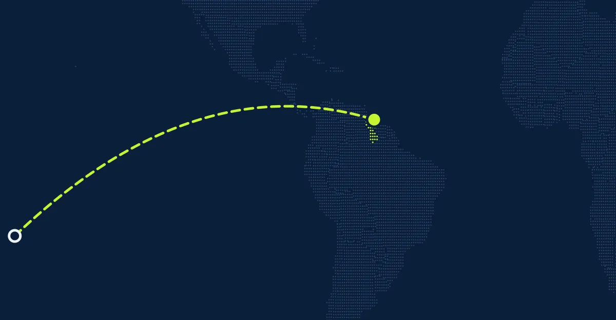 Tonga → Guiana