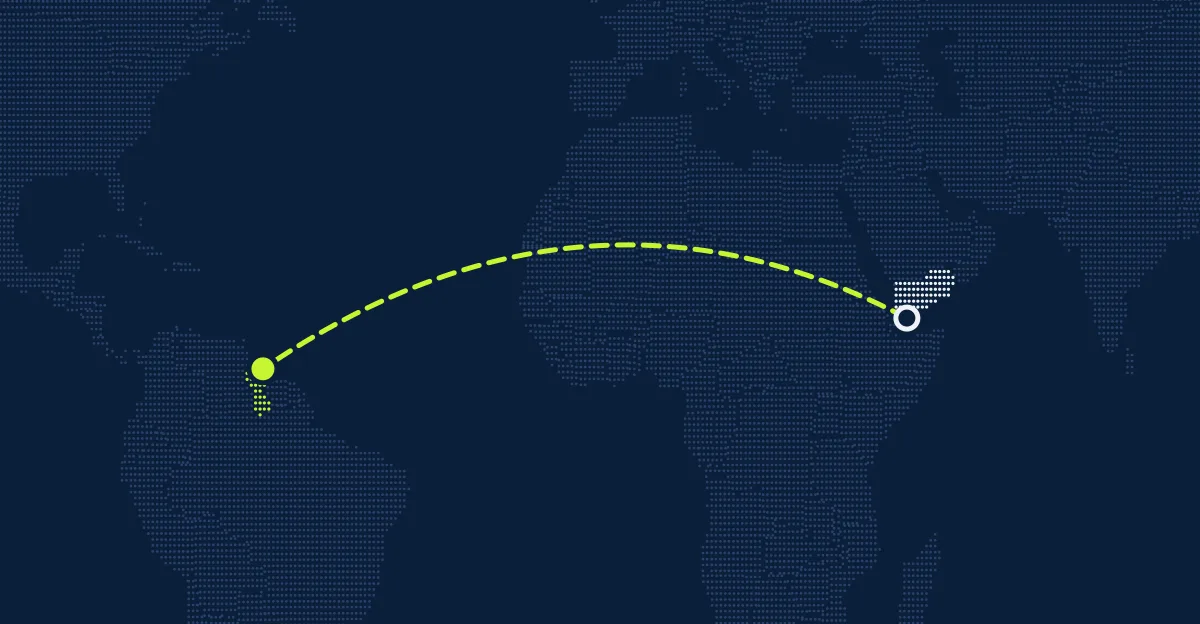 Yemen → Guyana