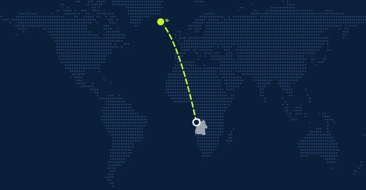 Angola → Islandia