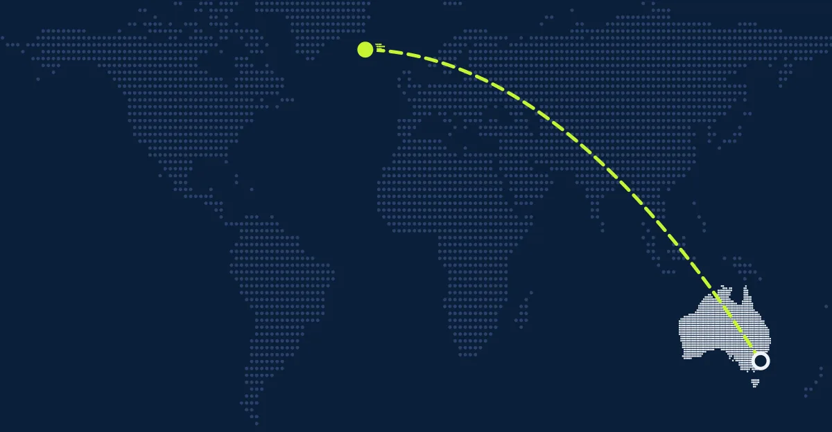 Australia → Islandia