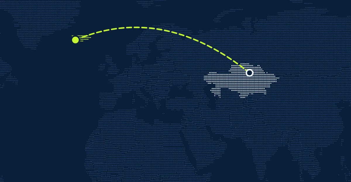Kazajistán → Islandia
