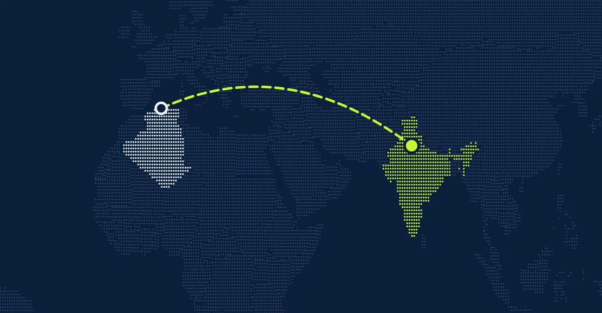 Cezayir → Hindistan