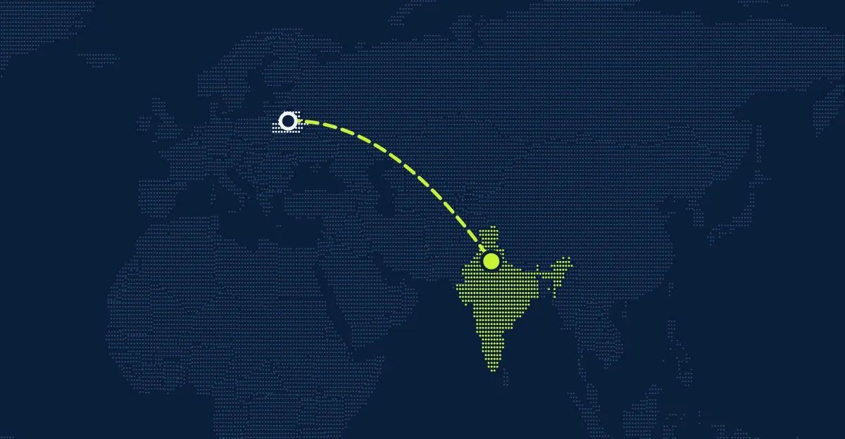 Belarus → Indien