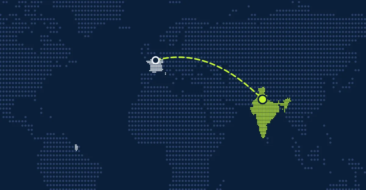 Frankreich → Indien