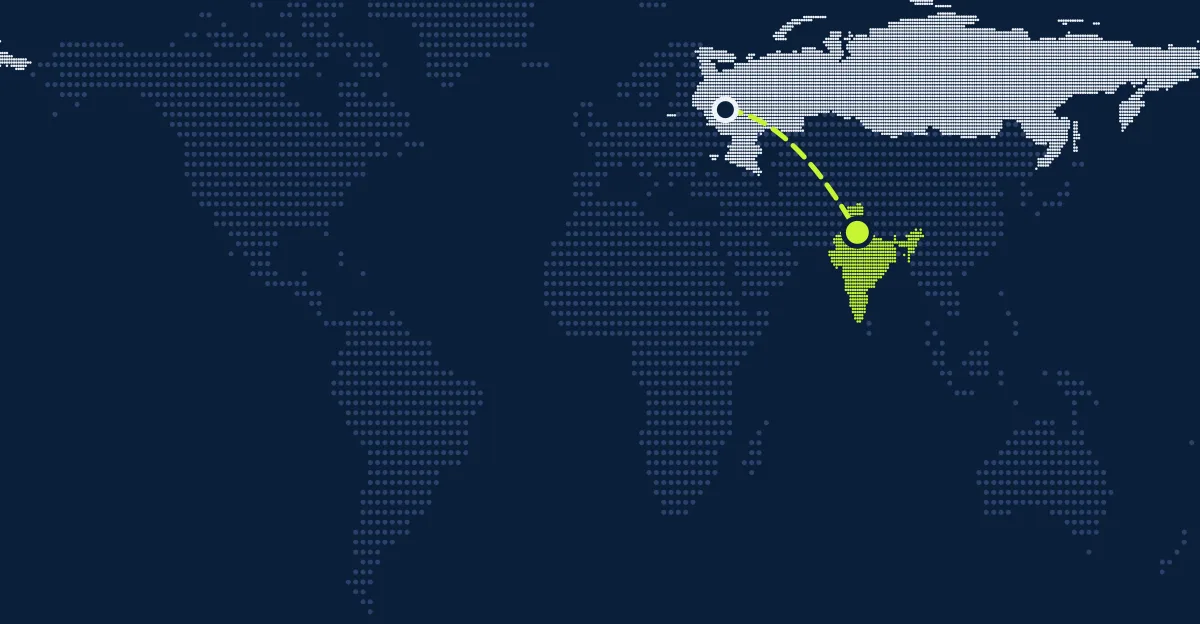 Russie → Inde