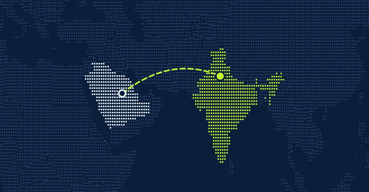 Saudi-Arabien → Indien