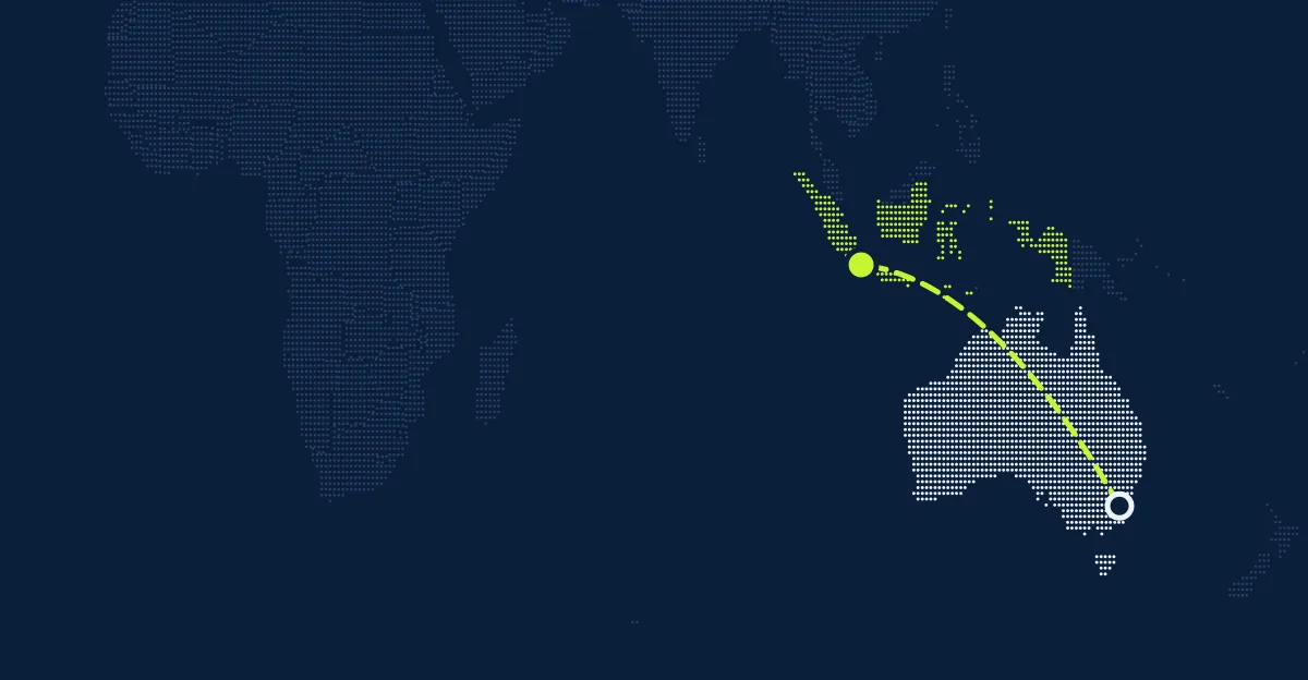 Australien → Indonesien