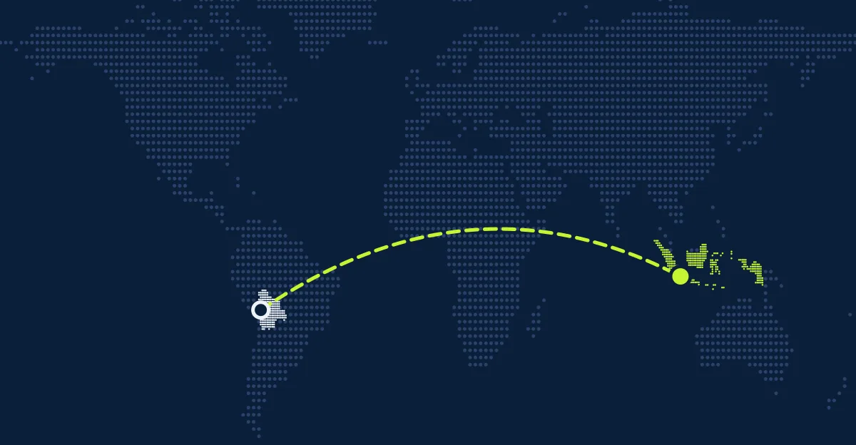 ボリビア → インドネシア