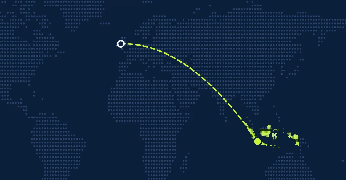 Irlanda → Indonésia