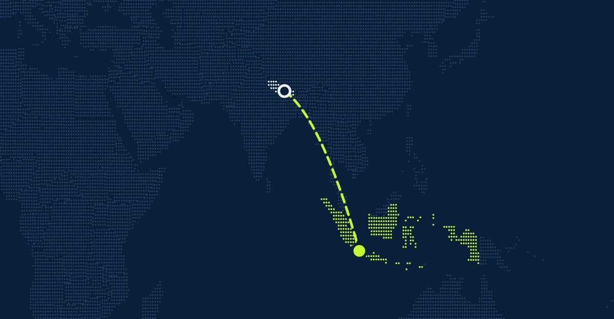 Nepal → Indonesien