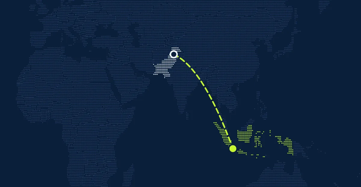 Pakistan → Indonesien