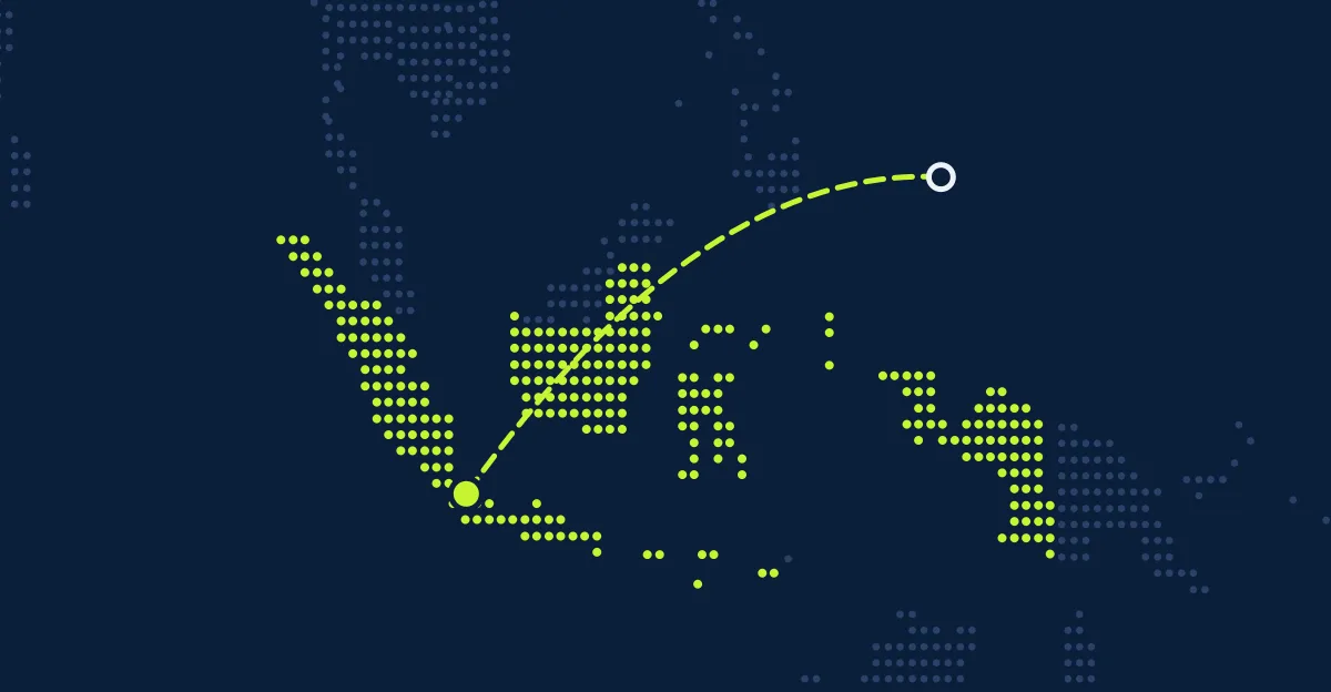 Palau → Indonésia