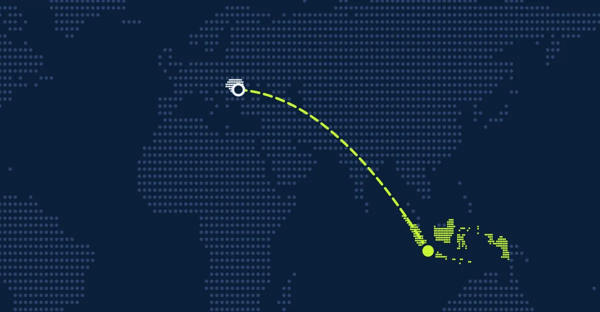 Rumänien → Indonesien