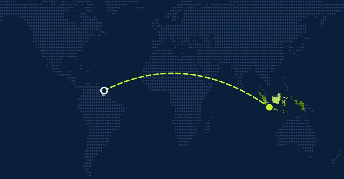 Suriname → Indonesien