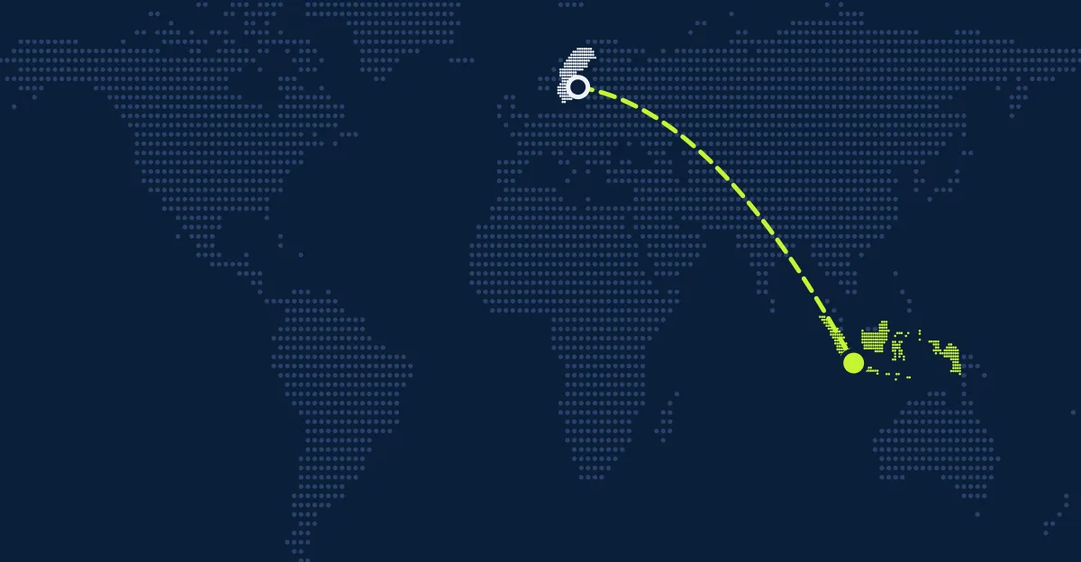Schweden → Indonesien