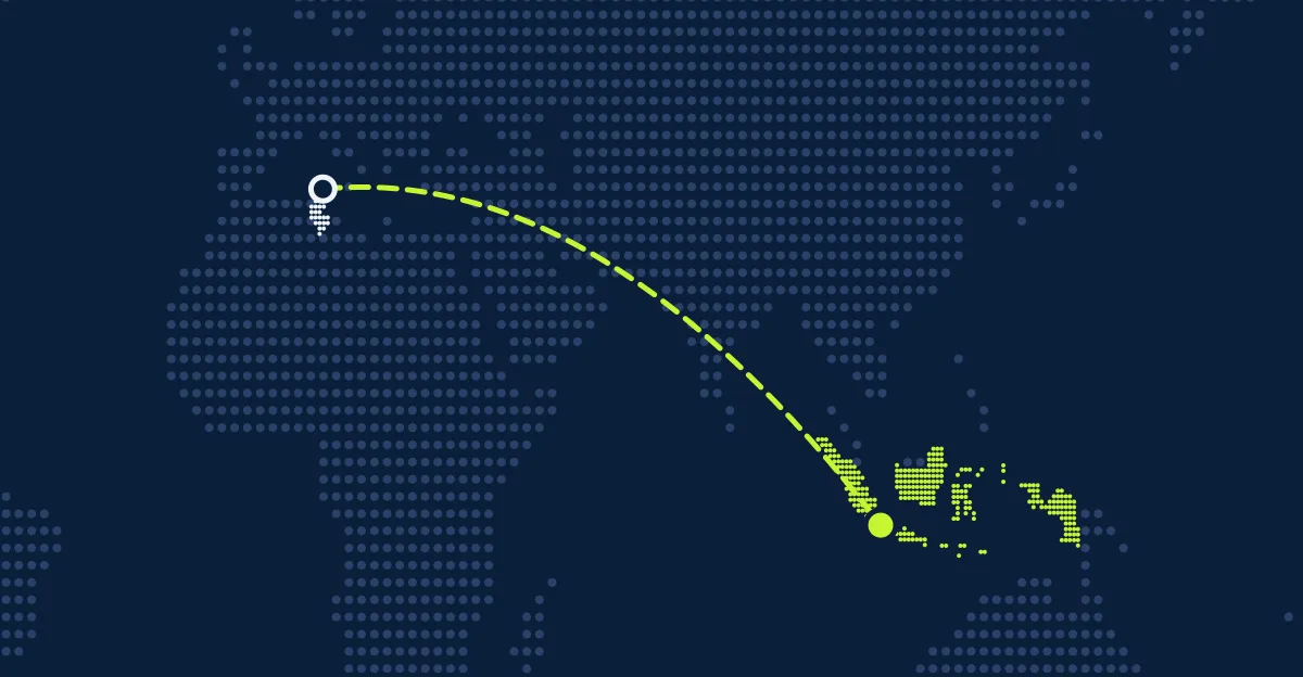 Tunesien → Indonesien