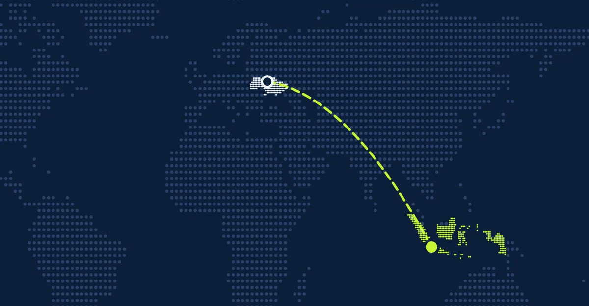 Ukraine → Indonesien