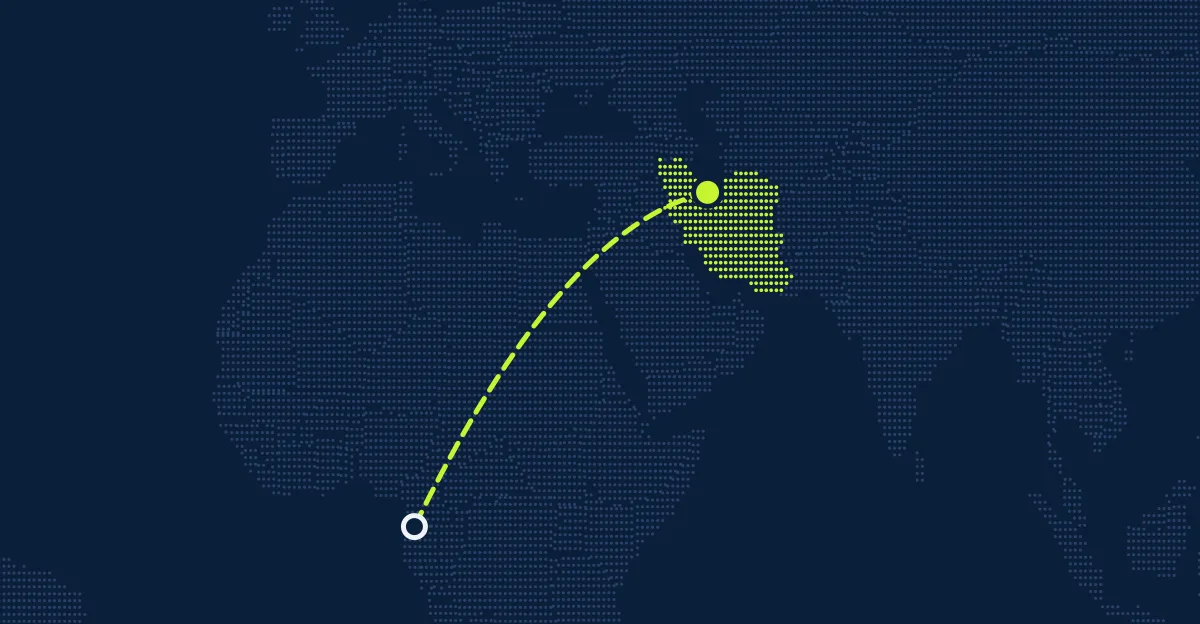 Guiné Equatorial → Irã