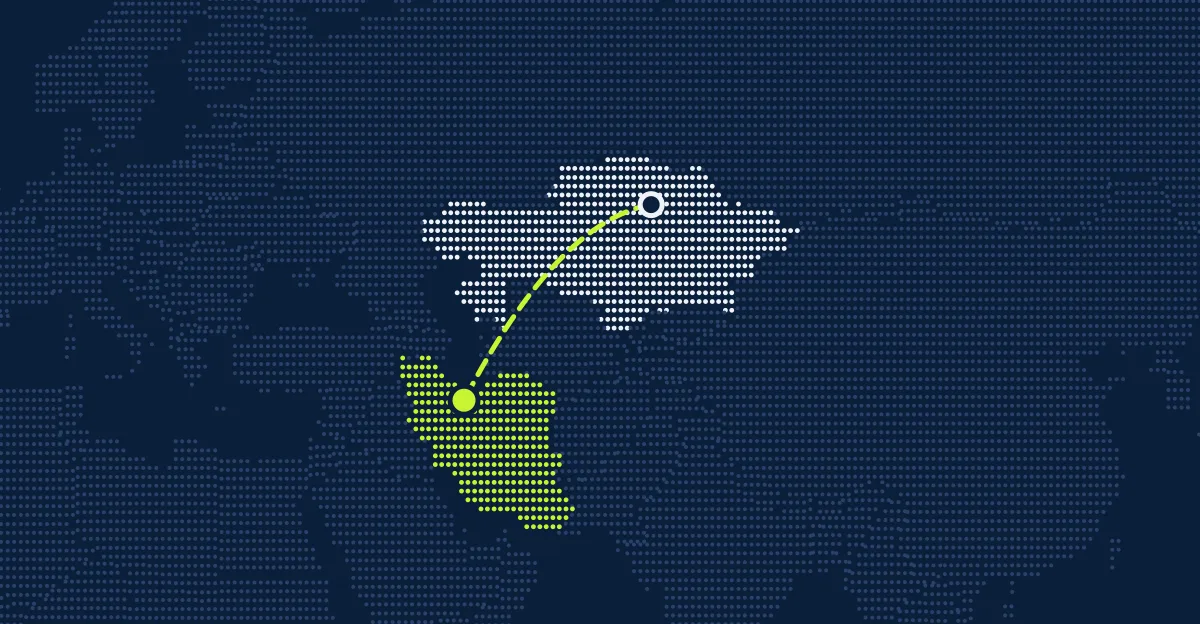 Kasachstan → Iran