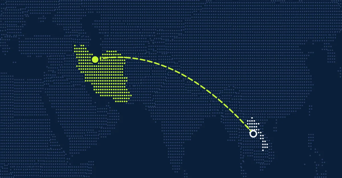 Laos → Iran