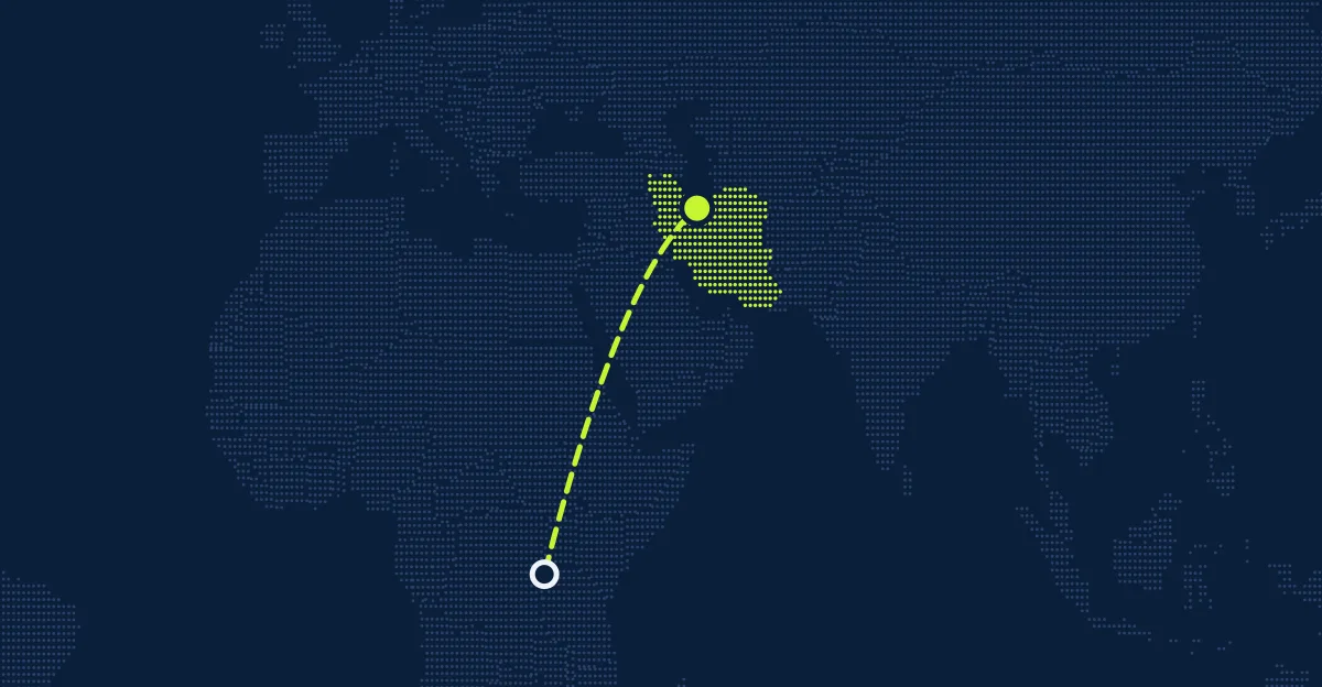 Ruanda → Irán