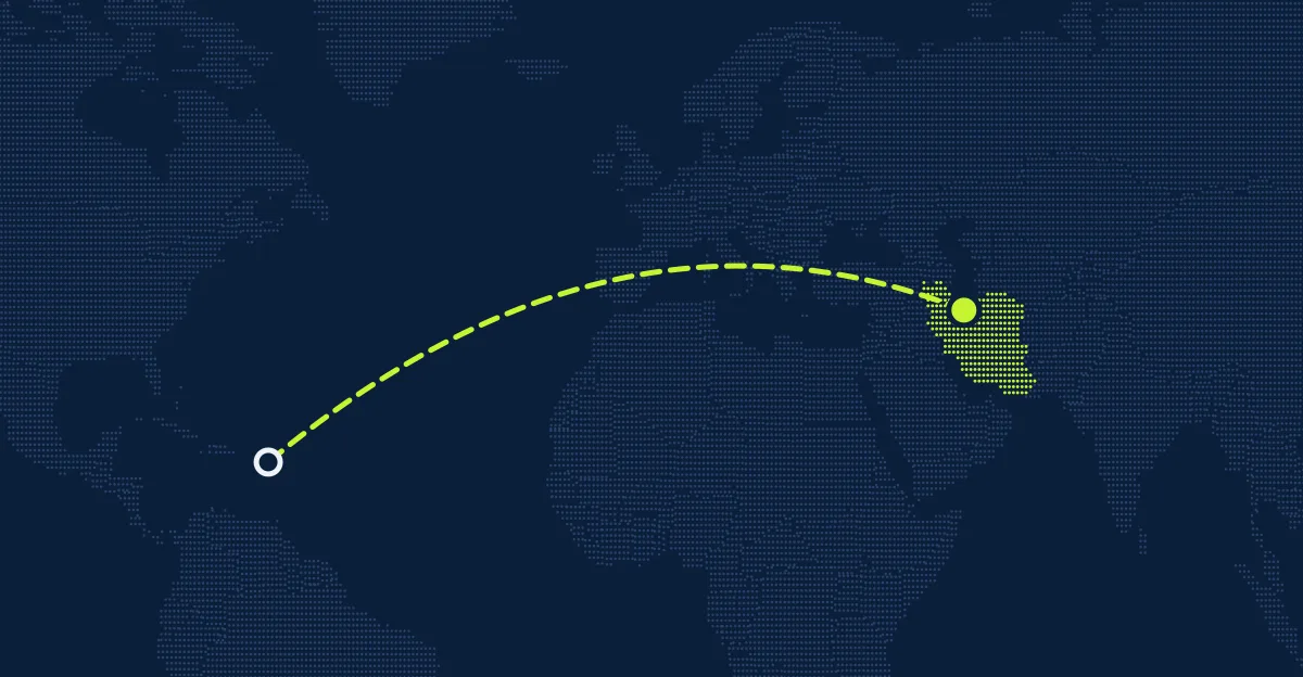 St. Kitts und Nevis → Iran