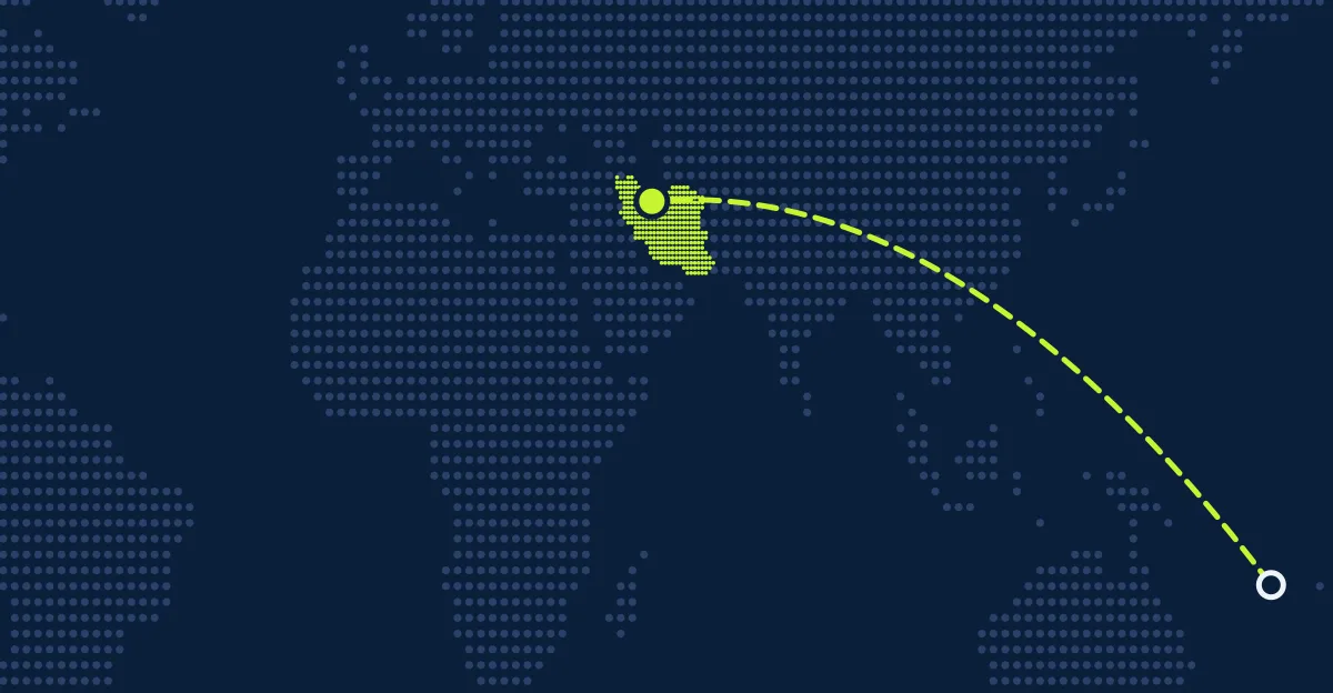 Vanuatu → Iran