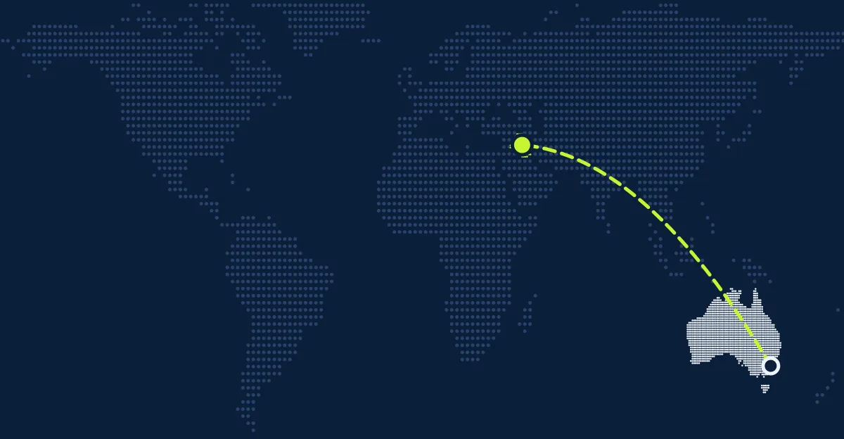 Australien → Irak