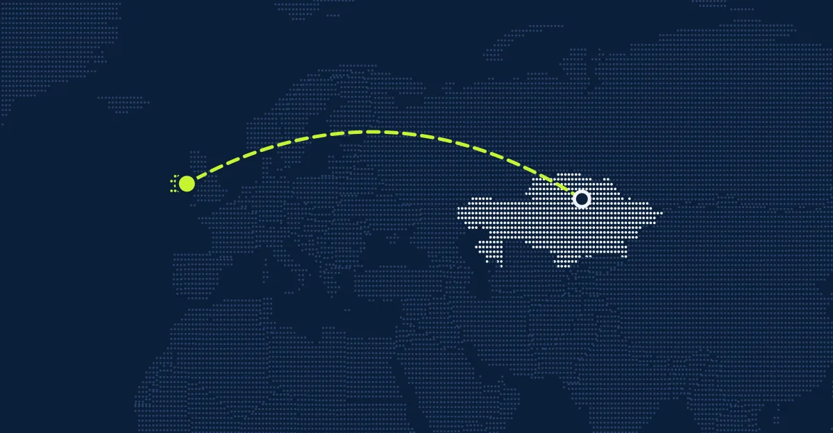 Казахстан → Ирландия