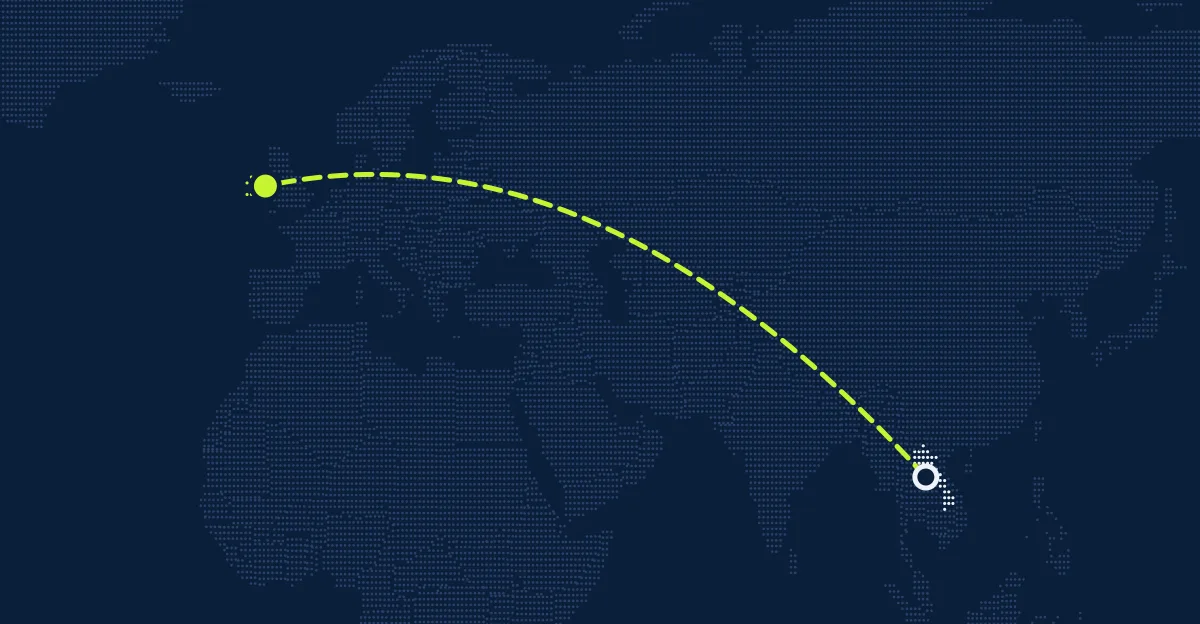 Laos → Irlanda