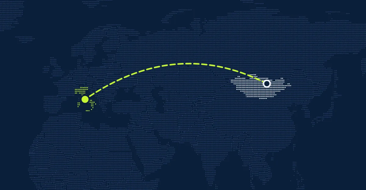 Mongolia → Italia