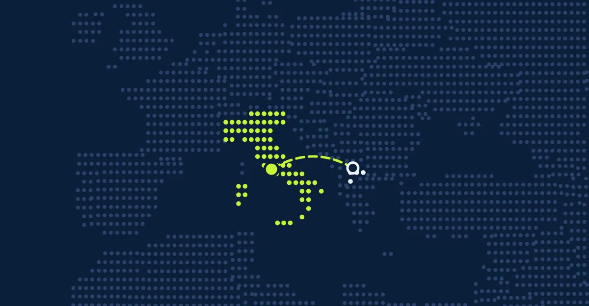Macedônia do Norte → Itália