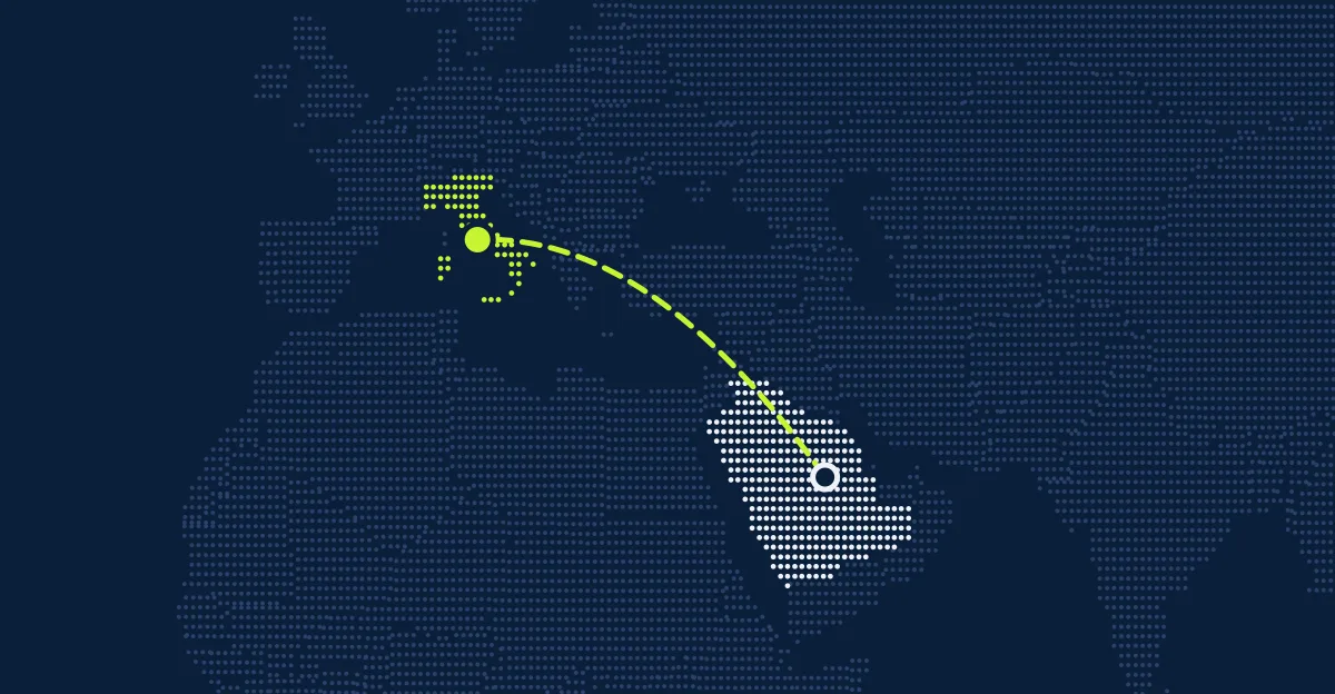 Arábia Saudita → Itália