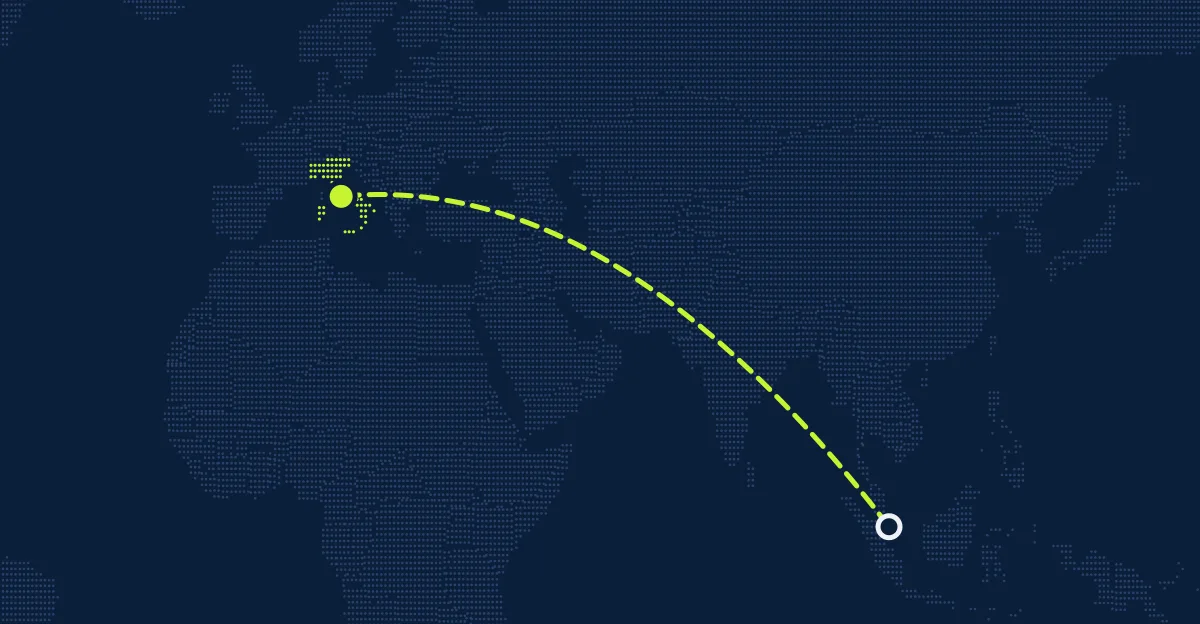 Singapura → Itália