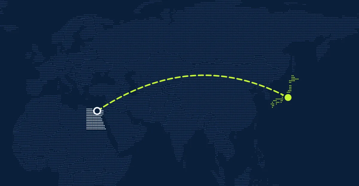 Egito → Japão