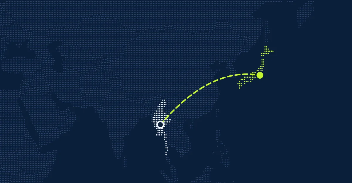 Myanmar (Burma) → Japonya
