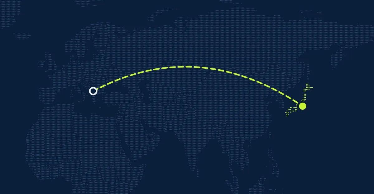 Macedônia do Norte → Japão