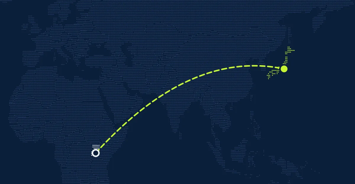 Uganda → Japonya
