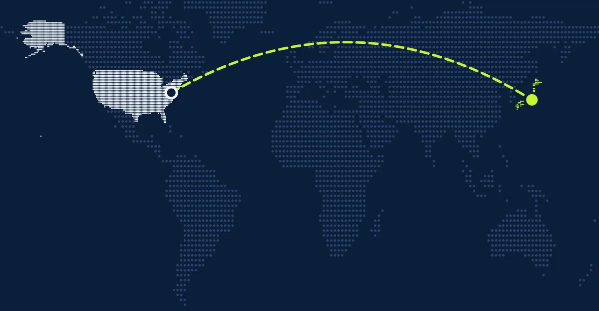 Estados Unidos → Japão