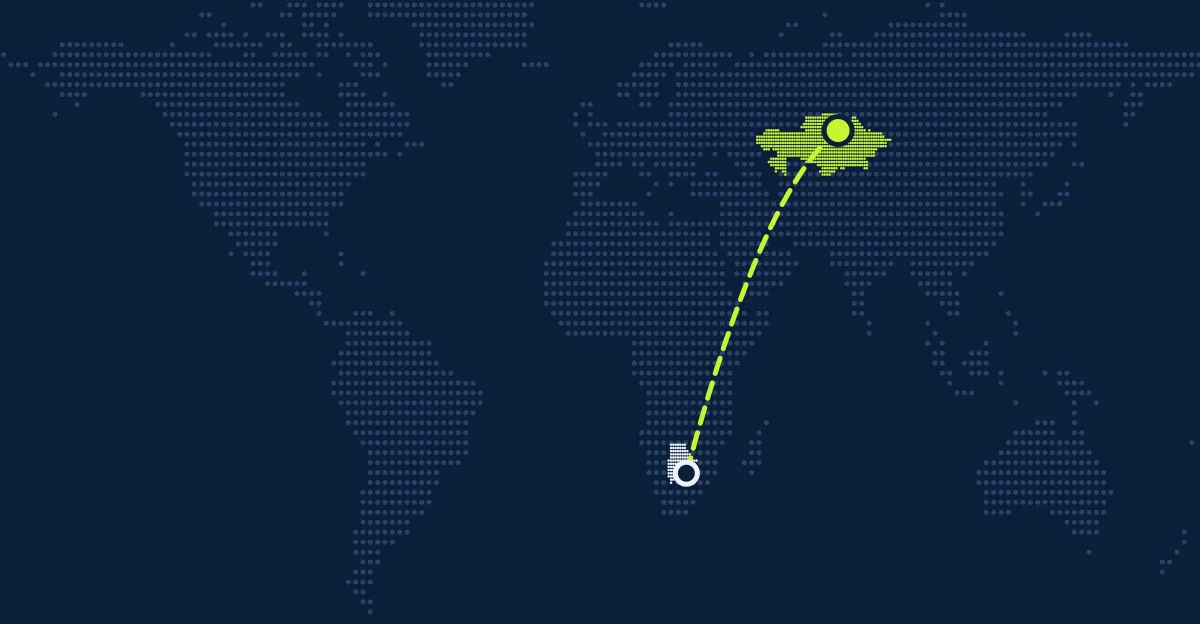Botsuana → Kasachstan