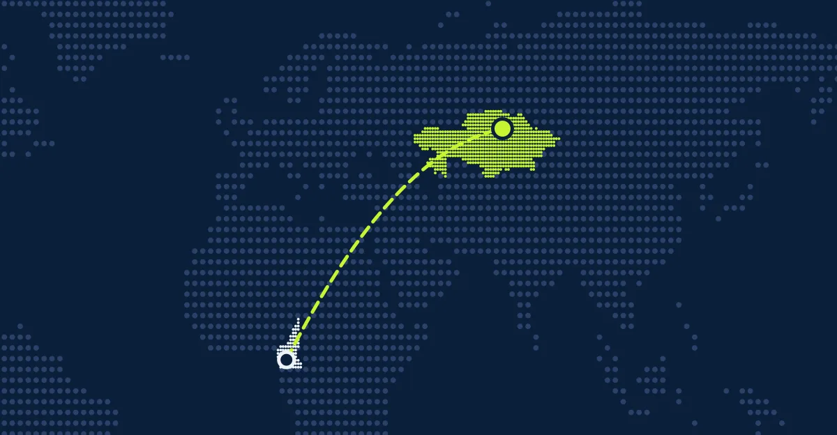 Kamerun → Kasachstan