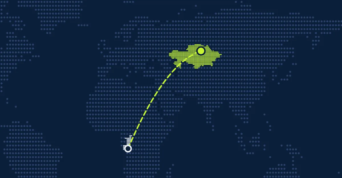 Kongo - Brazzaville → Kazakhstan