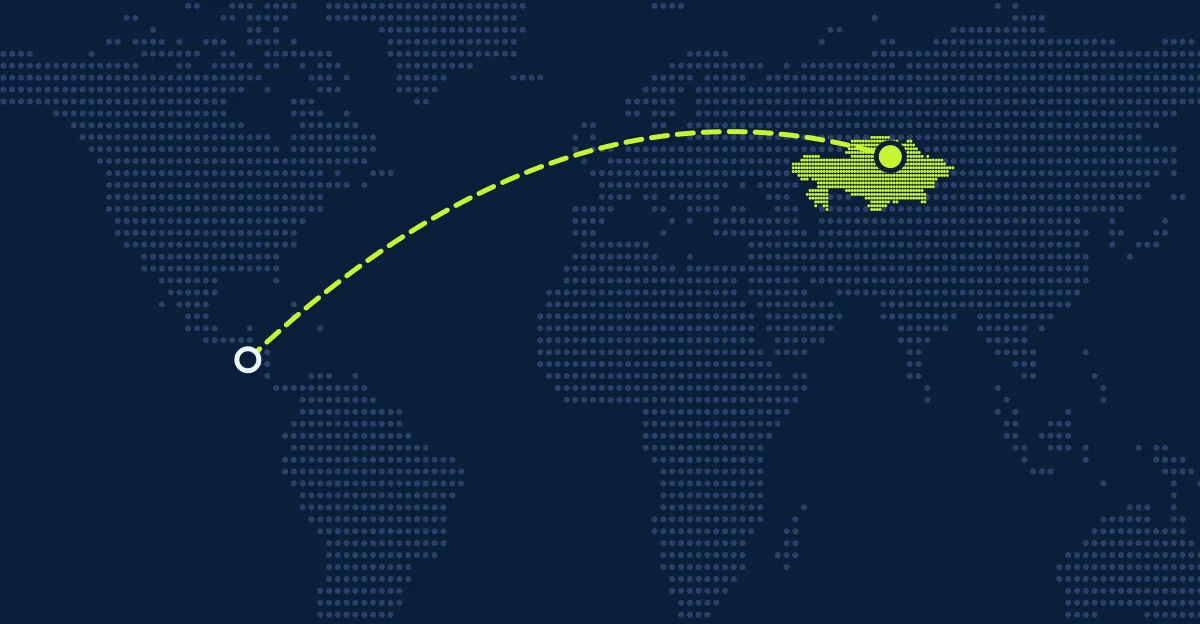 El Salvador → Cazaquistão