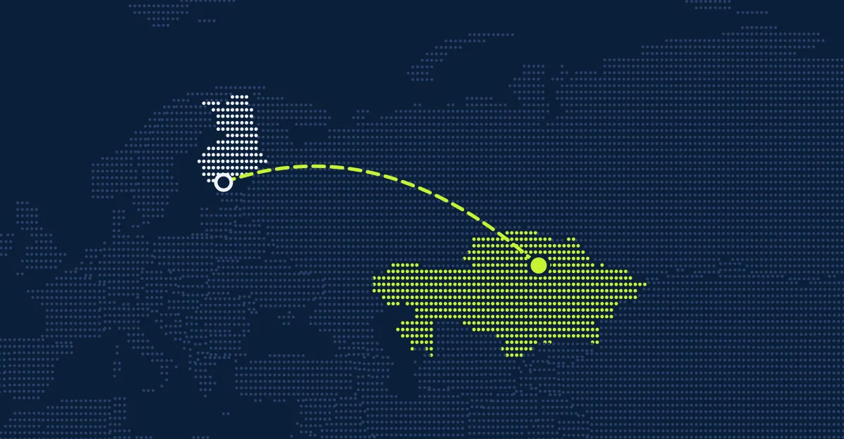 Finlandia → Kazajistán