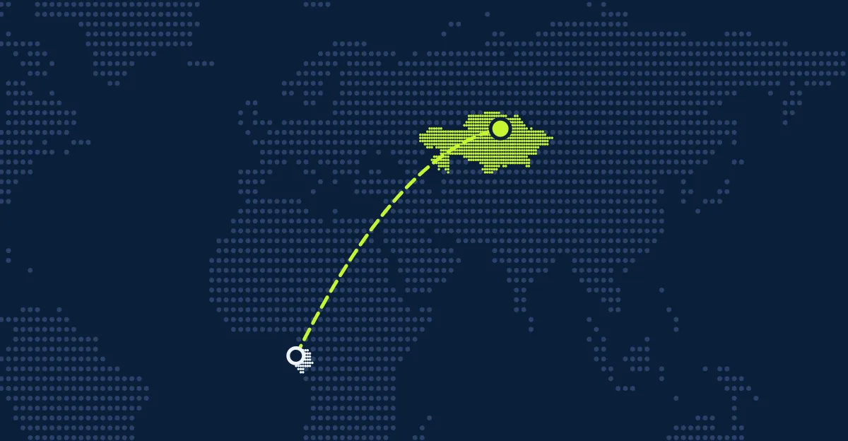 Gabun → Kasachstan
