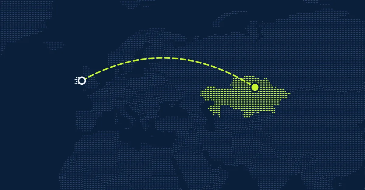Ирландия → Казахстан