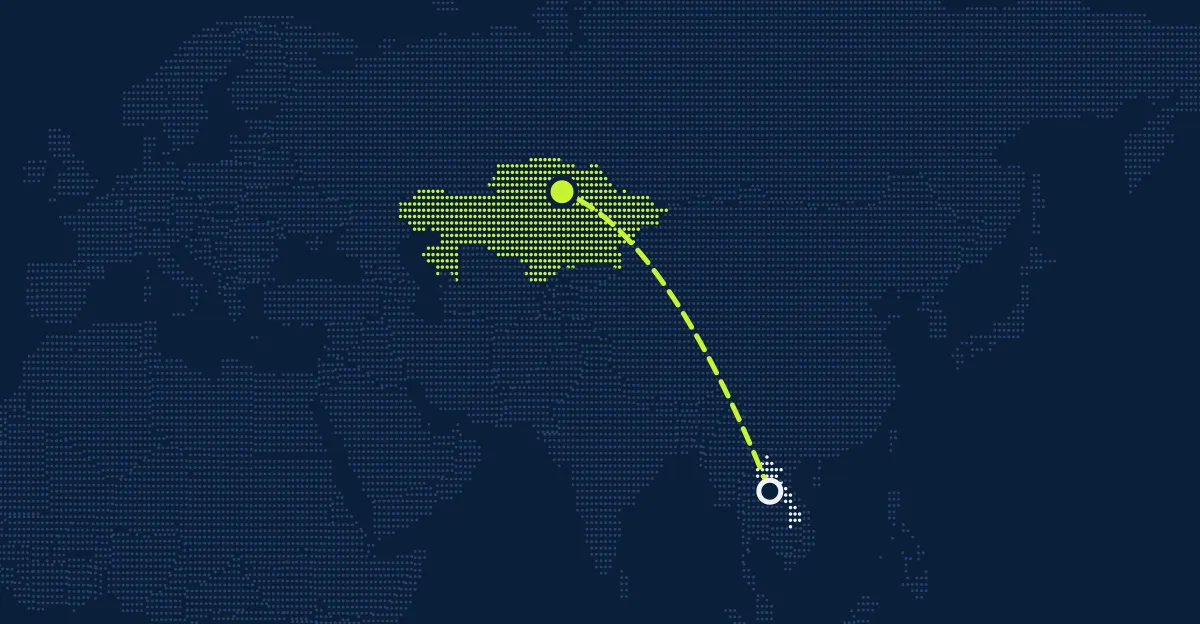 Laos → Kazakistan